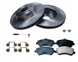 MERCEDES GLK X204 08 Brake Pads and Discs Front