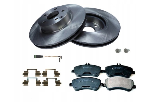 MERCEDES GLK X204 08 Brake Pads and Discs Front