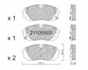 GALFER SDT 21105500 brake pads