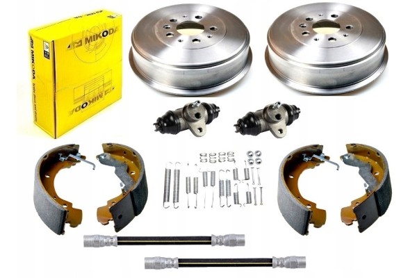 drums cylinders wires VW TRANSPORTER T4 BUS 1990 1996 REAR KPL