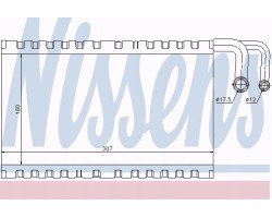 NISSENS 92235 EVAPORATOR BMW 6 E 63 04 645 CI