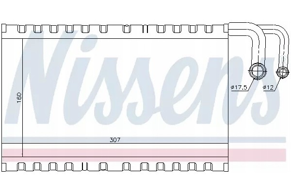 NISSENS 92235 EVAPORATOR BMW 6 E 63 04 645 CI Catalog number of the original ALPINA 6 921 070 ALPINA 6 946 043 ALPINA 6411 6 921
