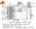 COMPRESSOR AIR CONDITIONING COMPRESSOR 32172 NRF Part manufacturer NRF