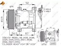 32227 NRF AIR CONDITIONING COMPRESSOR CITROEN C2 C3 SANDEN SD6V12 WHEEL DIAMETER Catalog number of substitutes ACAUTO AC 01SD040
