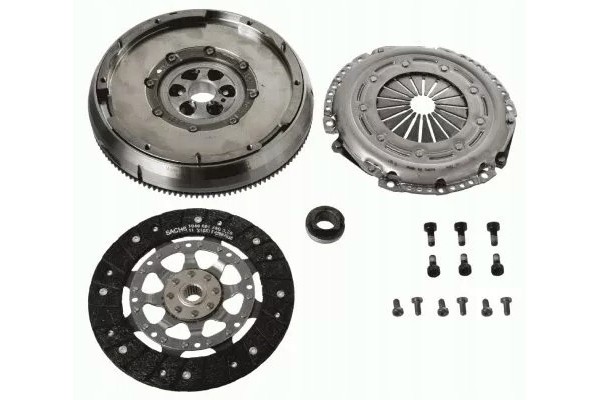 SACHS CLUTCH SET CITROEN C2 C3 C4 C5 BERLINGO 1 6 HDI 04 DMF Part manufacturer Sachs
