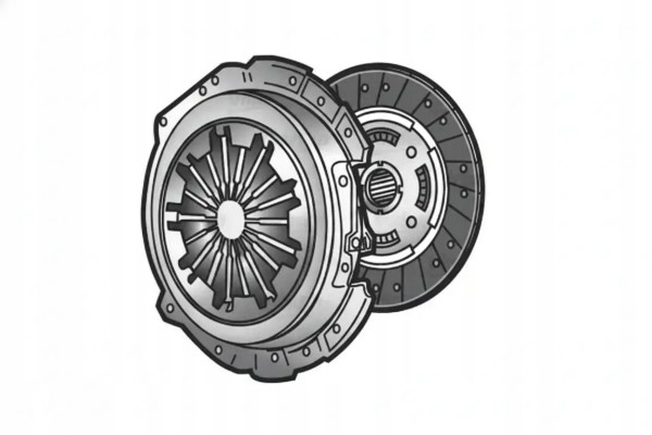 CLUTCH SET DISC PRESSURE 826524 VALEO RENAULT