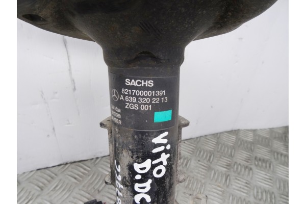 A6393202213 AMORTIGUADOR DELANTERO DERECHO MERCEDES-BENZ VITO BASIC-KOMBI (639)