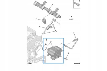 FUEL PUMP 1 6 THP REGENERATION V758887980 1920LL 9819938480 1675941280 Part manufacturer Peugeot OE