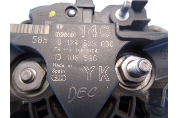 13108596  ALTERNADOR OPEL VECTRA C BERLINA Club 2004 13108596 207893 OPEL - 3