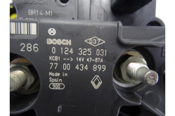 7700434899  ALTERNADOR RENAULT MEGANE I FASE 2 CLASSIC (LA...) 1.6 16V Authentique 2001 7700434899 207957 RENAULT - 1