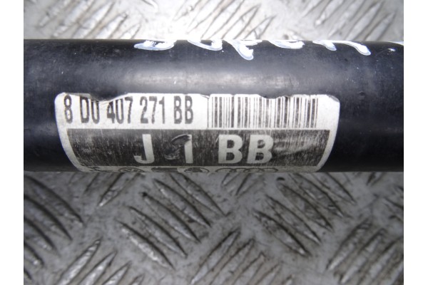 8D0407271BB TRANSMISION DELANTERA IZQUIERDA SKODA SUPERB (3U4) Classic 2003 8D0407271BB 208345 SKODA - 3