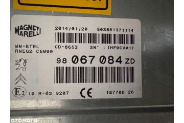 RADIO NAVIGATION PEUGEOT CITROEN FIAT RT6 98034633XT 98067084ZD 98067071XT Car type passenger cars