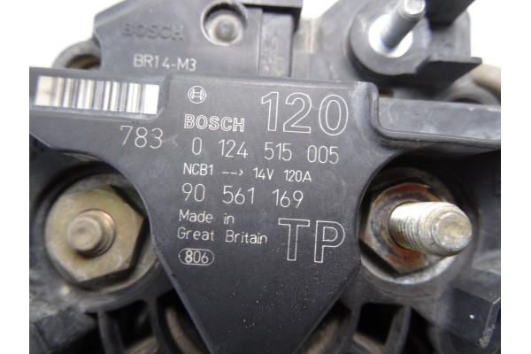 90561169  ALTERNADOR OPEL ZAFIRA A Elegance 2002 90561169 209118 OPEL - 2