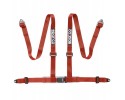 Belts Sparco 4 point Red