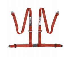 Belts Sparco 4 point Red