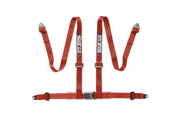 Belts Sparco 4 point Red
