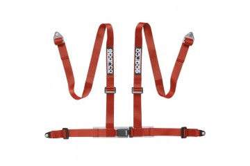 Belts Sparco 4 point Red