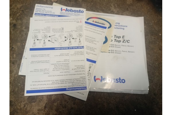 FORD MK3 WATER WEBASTO 12V Part manufacturer no brand