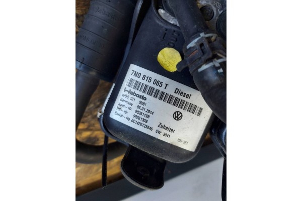 VW SHARAN 7N WEBASTO THERMO TOP VEVO 7N0815065T Car type passenger cars