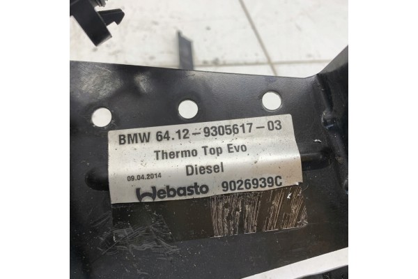 Webasto 5kW Thermo Top Evo Diesel Incompleto BMW X3 F25 LCI 2014
