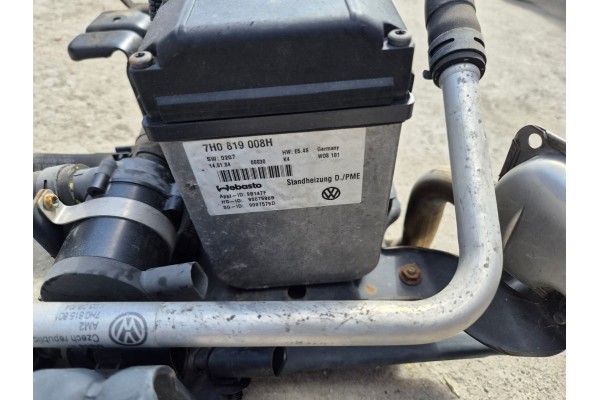 VW T5 PARKING HEATER WEBASTO HEATER 7H0819008H Catalog number of the part VW T5 OGRZEWANIE POSTOJOWE WEBASTO DOGRZEWACZ 7H081900