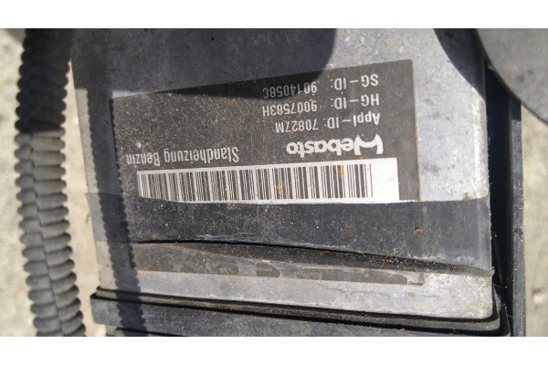 PORSCHE CAYENNE 07 10 957 WEBASTO PARKING HEATER Catalog number of the part 70827M