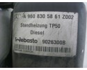 MERCEDES ACTROS MP4 WEBASTO HEATING A9608305861 Car type trucks