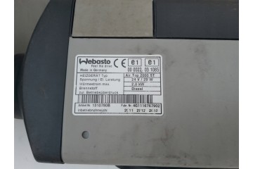 WEBASTO AIR TOP 2000 ST MERCEDES ACTROS MP3 Part manufacturer Webasto