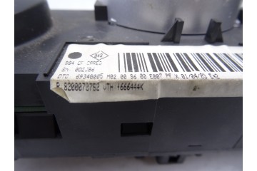 8200070752 MANDO CLIMATIZADOR RENAULT MEGANE II BERLINA 5P Confort Authentique 2003 8200070752 209406 RENAULT - 1