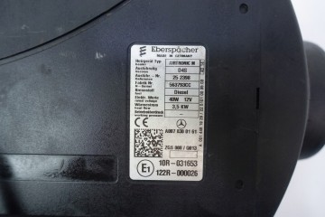 Calefactor estacionario Webasto seco Mercedes A0078300161