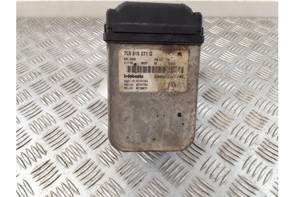 Calefactor de estacionamiento Volkswagen Touareg I 2008 (Webasto) 9014