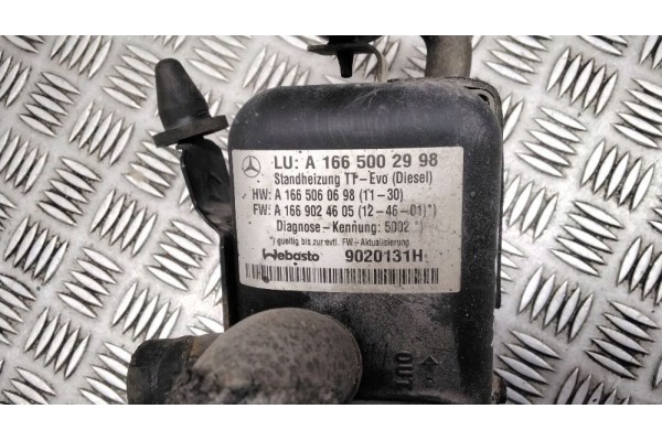 Calefacción de Estacionamiento Webasto para Mercedes ML GL GLE GLS W1