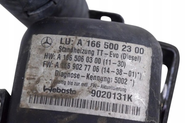 WEBASTO MERCEDES BENZ GLS X166 A1665060300 28361503 2018 Catalog number of the original A1665060300