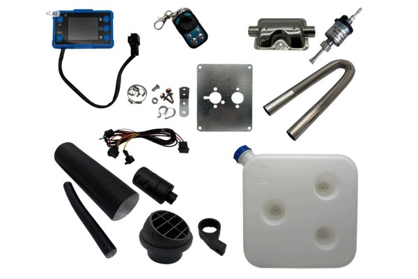 Diesel BearCool 2kW 24V Stop Heating Set Car type 4x4 SUV buses undefined trucks cargo vans RVs passenger cars