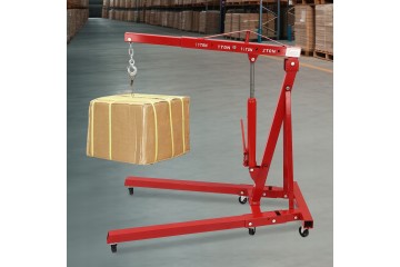 Red Folding Hydraulic Crane Carbon Steel Iron Alloy Steel 0 2 1m 0 6 89ft Catalog number of the part QCJL2JZ2WDYB8