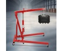 Red Folding Hydraulic Crane Carbon Steel Iron Alloy Steel 0 2 1m 0 6 89ft EAN GTIN 743169254906
