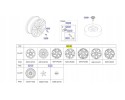 Alloy wheel 7 5J x 19 Kia