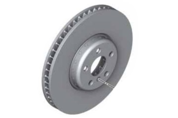 34206898493 Brake disc rear left BMW X5 G05 X6 G06 X7 G07