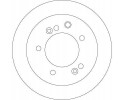 SHIELD HAM KIA P SORENTO 2 4 3 5 02 TRW DF4395S Catalog number of the part DF4395S