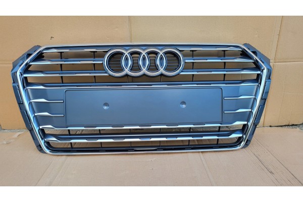 Rejilla Radiador Dummy Audi A4 B9 8W0 2015-2019 Cromo OE 8W0853651AB Nueva 4
