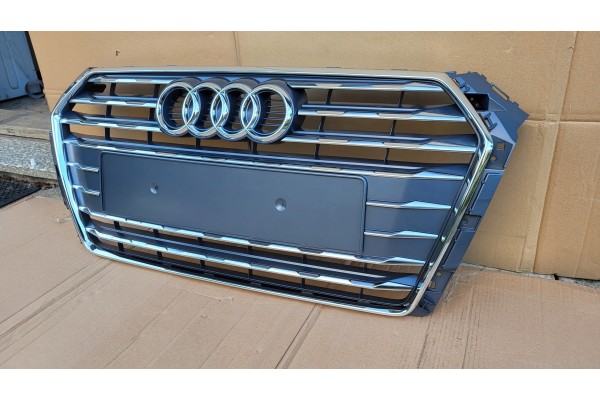 Rejilla Radiador Dummy Audi A4 B9 8W0 2015-2019 Cromo OE 8W0853651AB Nueva 7