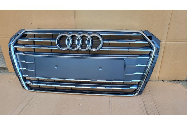 Rejilla Radiador Dummy Audi A4 B9 8W0 2015-2019 Cromo OE 8W0853651AB Nueva 8