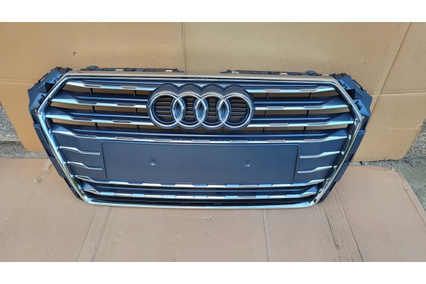 Rejilla Radiador Dummy Audi A4 B9 8W0 2015-2019 Cromo OE 8W0853651AB Nueva 9