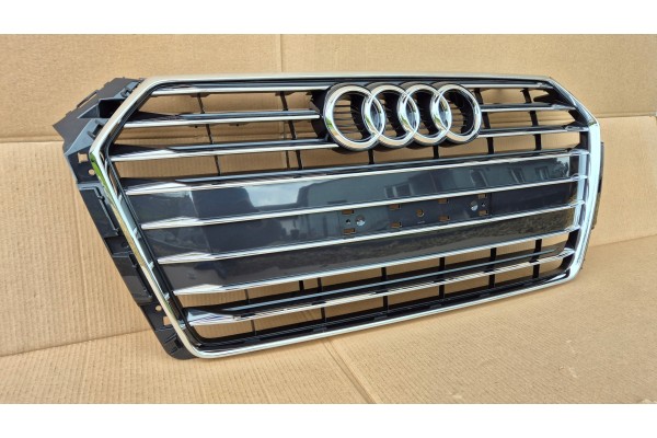 Dummy radiator GRILL Audi A4 B9 8W0 8W 15 19 CHROME OE 8W0853651BR AB NEW