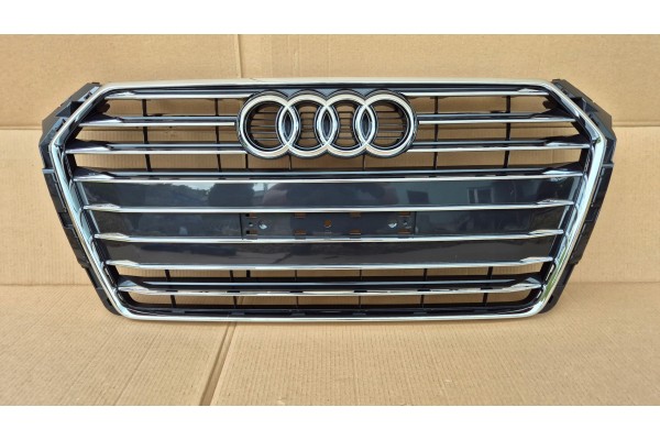 Dummy radiator GRILL Audi A4 B9 8W0 8W 15 19 CHROME OE 8W0853651BR AB NEW Car type 4x4 SUV passenger cars