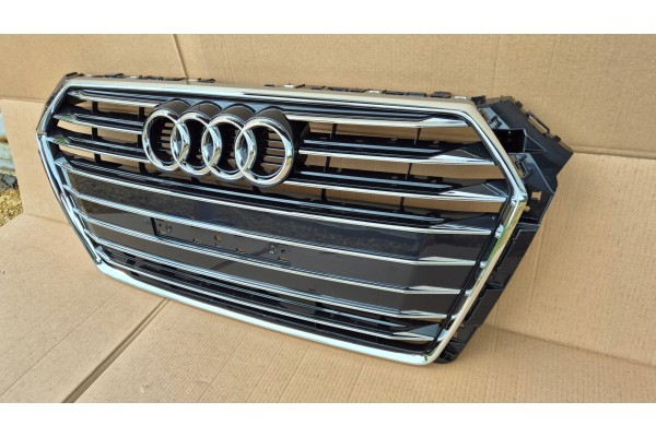 Dummy radiator GRILL Audi A4 B9 8W0 8W 15 19 CHROME OE 8W0853651BR AB NEW Installation side front