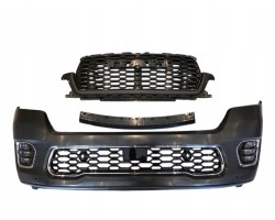 DODGE RAM 1500 2025 2026 BUMPER TUNGSTEN SET WITH GRILL COMPLETE