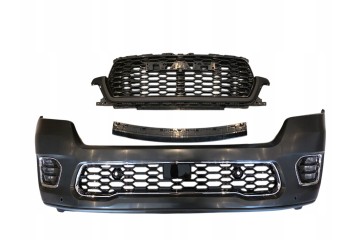 DODGE RAM 1500 2025 2026 BUMPER TUNGSTEN SET WITH GRILL COMPLETE