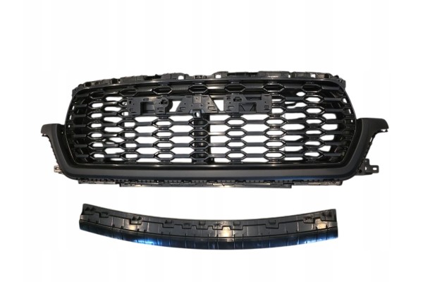 DODGE RAM 1500 2025 2026 BUMPER TUNGSTEN SET WITH GRILL COMPLETE Catalog number of the part RCA G06 C015
