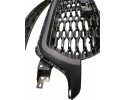 DODGE RAM 1500 2025 2026 BUMPER TUNGSTEN SET WITH GRILL COMPLETE Installation side front